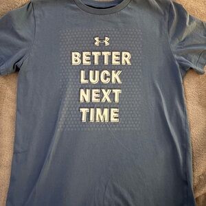 Boys under armour tee shirt